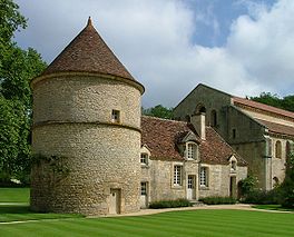 Abtei von Fontenay (Fr) 1:400