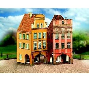 Altstadt Häuser Set 4 (HO) 1:87