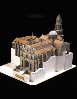 Kathedraal \"Le Puy-en-Velay\" (Fr) 1:250
