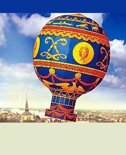 Montgolfiere ballon (H 35cm)