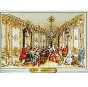 Mozart in Versailles (diorama)